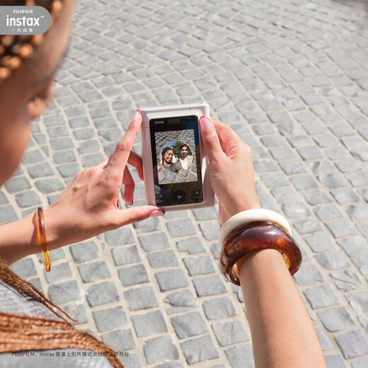 INSTAX Fuji Digital Analog Single Imaging Camera Liplay+ Midnight Blue