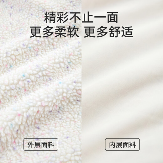 ASK JUNIOR【仿羊羔毛】儿童卫衣2025冬季中大童保暖厚实上衣女童运动服