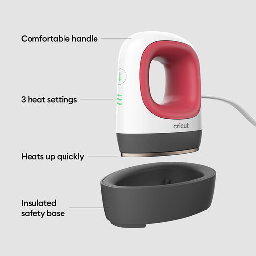 Cricut EasyPress Mini Heat Press with Heat Press Pad (8 x 10)