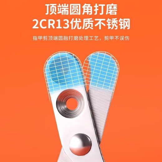 Special nail scissors for cats, anti-scratch, pet cleaning, nail clippers, dog supplies, general maintenance supplies, Totoro Double Hole-Fairy Powder (common to adult and young cats) free pet supplies