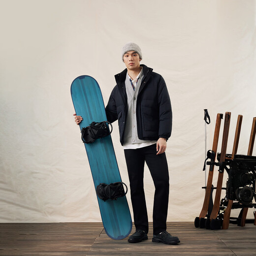 Levi's Levi's 25th Autumn and Winter New Winter Warm Series Men's American 505 Standard Straight Jeans Black 30 (32)