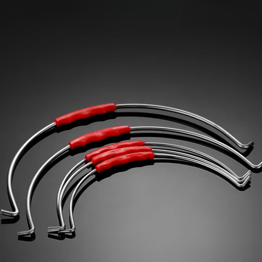 Bucket handle stainless steel bucket iron bucket plastic bucket household bucket bow thickened anti-rust bucket hook handle accessories stainless steel outer hook suitable for buckets with an outer diameter of 30cm