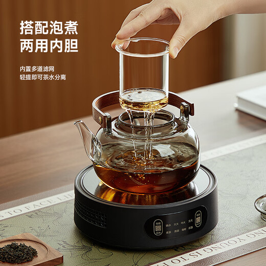 Mingguang 2025 new tea kettle electric ceramic stove tea kettle small kettle tea stove health kettle