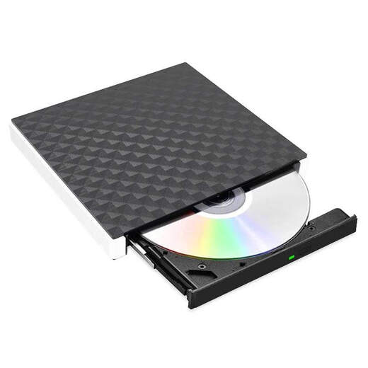 JS Bravde外置蓝光刻录机USB3.0TYPE-C移动DVD光驱支持3D50G台式机电脑通用 黑壳黄边