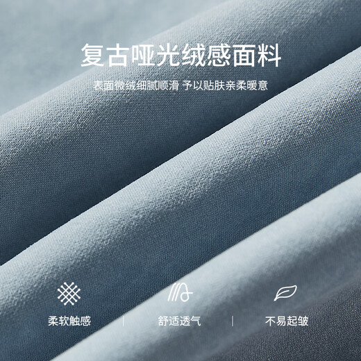 Xiangying blue lapel shirt for women 2025 winter new style velvet right shoulder light workplace commuting loose long-sleeved shirt Route Blue L 165/88A/110-125Jin Jin is equal to 0.5 kg