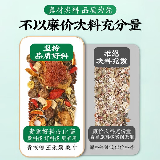 协和匠心青钱柳玉米须桑叶葛根三绛降非高罗布麻糖脂降尿血酸降压茶养生茶 【基础装】适合重度症状 120包*10克