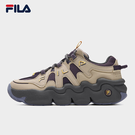 FILA Panini Men's Shoes Sports Shoes 2025 Autumn New Basketball Shoes Casual Shoes Bread Daddy Shoes