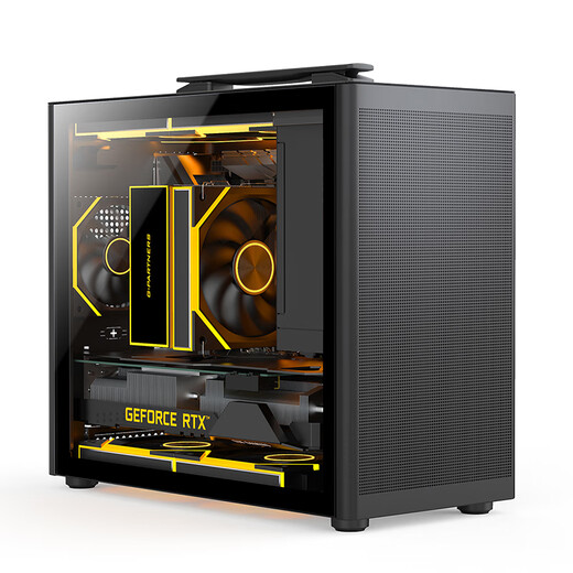 AMD Ryzen R5 5600/9600X/R7 5700X host complete machine/7650GRE/RTX5060 mini host itx host mini portable DIY computer assembly machine desktop configuration three丨R5 5600+RTX3050