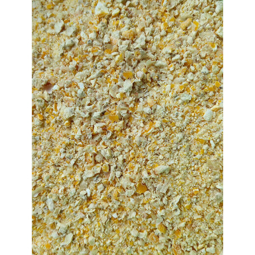 Corn flour, corn cracked corn kernels, freshly ground to feed chickens, ducks, geese, dogs, pigs, cattle, sheep, pigeons and poultry feed, corn cracked 5 Jin Jin equals 0.5 kg