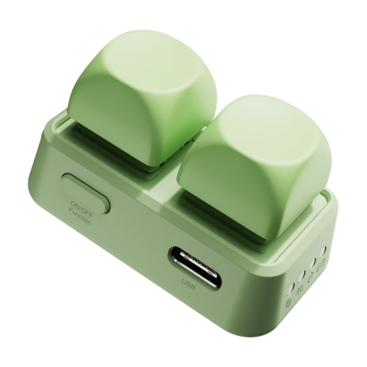 Hanlinyue Free2 e-book page turner remote control mobile phone tablet novel page turning Douyin music switching supports free turning off the light red axis silent green mobile version