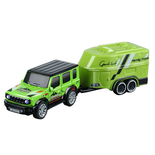 Cross-border 1 64 alloy mini remote control car off-road drift desktop small racing pocket car birthday children's toy single control mini alloy remote control car green A-6601B