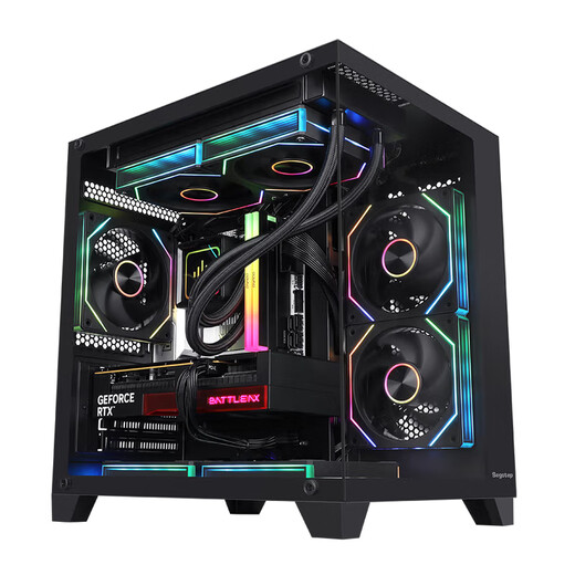 Colorful Family Bucket i5 12600KF/14600KF/RTX4060/RTX5060 host assembly computer black mythology game e-sports complete machine DIY assembly host with four 14490F丨no graphics card host single host