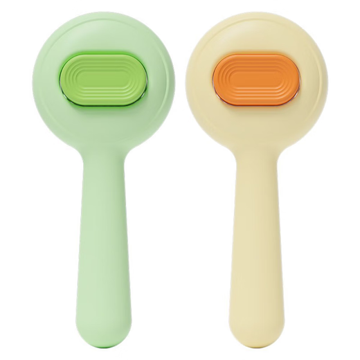 Cat comb to remove floating hair, nail scissors, flea comb, special cat gloves, hair brush, pet care products, new white cat cake comb, upgraded three-piece set, shedding combing and nail clipping, used from childhood to adulthood