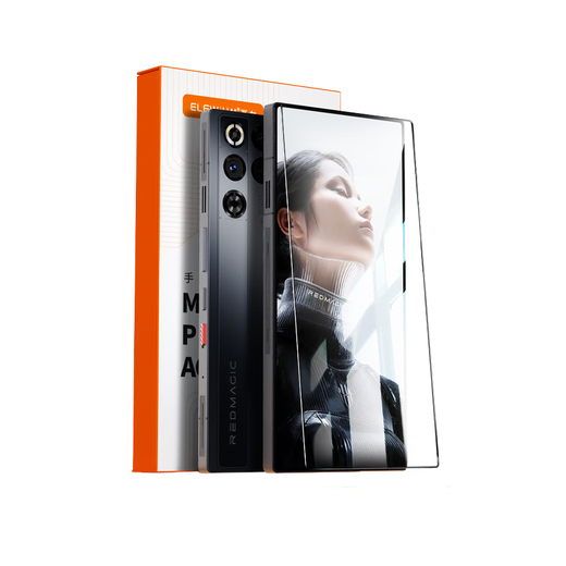 WALLI E-sports tempered film suitable for Nubia Red Magic 11pro tempered film HD full glue 11pro+ mobile phone film anti-fall scratch anti-fingerprint protection - with second sticker box
