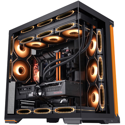Xingu (segotep) unbounded 5pro split 360 sea view room chassis (strong heat dissipation 5 degrees / dual 360 water cooling positions / ATX large motherboard position / 11 fan positions / multi-directional cat hair prevention)