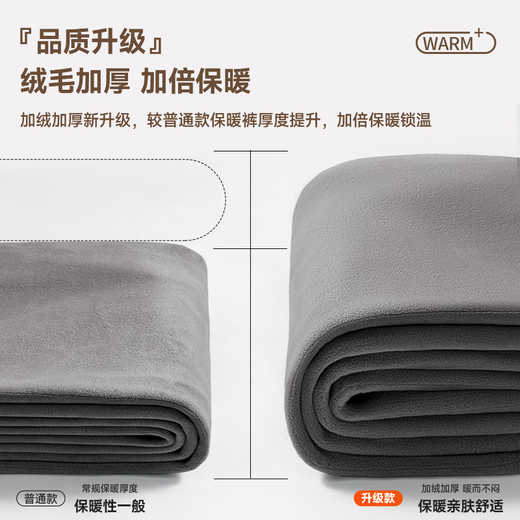 MINISO sports sweatpants men's winter velvet warm straight wide-leg pants heavyweight warm windproof pants black 3XL