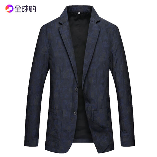 BOSS high-end suit tops for men 2025 new spring and autumn handsome men's casual suit jackets single suit trend black L 175 suitable for 125-140 Jin Jin equals 0.5 kg