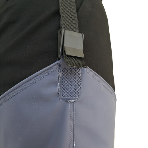 Waterproof planting boots, non-slip fishing shoes, fishing waders, thickened wading pants, fishing pants, fishing pants, khaki nylon fishing pants 45