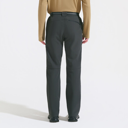 Pathfinder (TOREAD) soft shell pants for men, autumn and winter outdoor windproof and water repellent plus velvet thickened warm off-road trousers TAMMCN91860