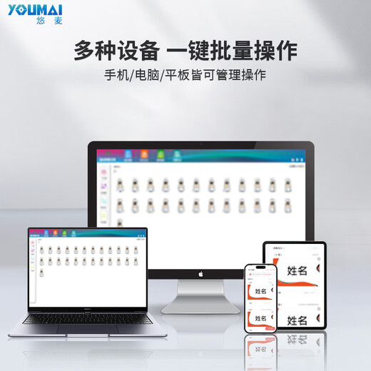 Youmai Paperless Conference Electronic Paper Table Card/Ink Screen Table Card Intelligent Transmission Silver 4.2 Inch Four Colors