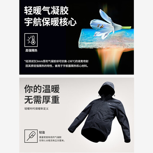 Navigare Italian dinghy autumn and winter men's hooded detachable jacket airgel thermal jacket 1331003512