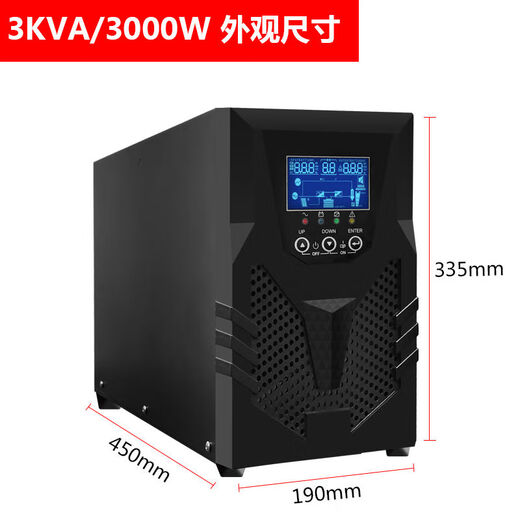 
Puqian UPS uninterruptible power supply online C3K3000W voltage-stable computer room server monitoring C12610K C10K10KVA10KW13 VAT special invoice