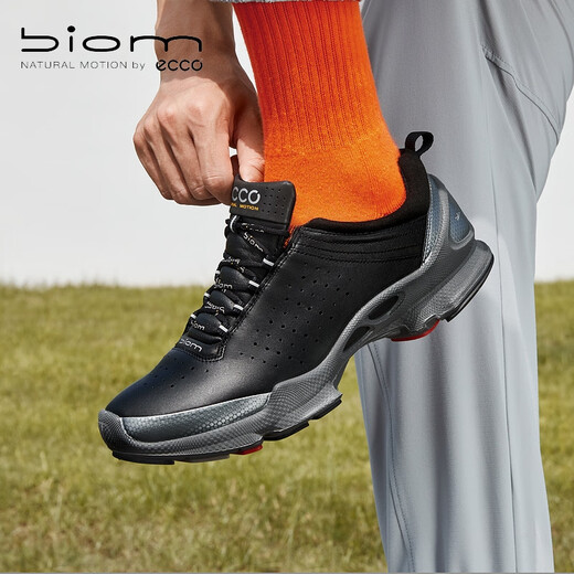 ECCO BIOM C comfortable and versatile sports shoes for men, cushioning running shoes, Jianbu C091504, black 41