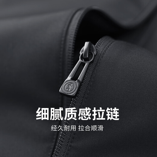 Dances with Wolves quilted and stand collar jacket men's 2025 autumn and winter new thickened warm casual comfortable versatile jacket 1009 black 001 L (175)