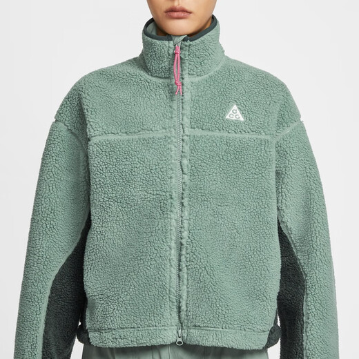 Nike women's outdoor warm jacket winter new jacket NIKE ACG THERMA-FIT ADV HV4706 364 earth green/seaweed green/foam mint green XS