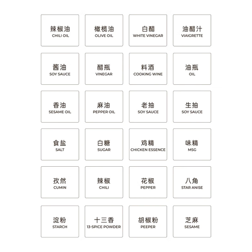 Seasoning Jar Kitchen Canadian Seasoning Jar Seasoning Box Salt Shaker Glass Seasoning Jar Moisture-proof Seasoning Box Pine Moon White + Glacier Blue + Morning Mist Gray + Starry Sky Blue