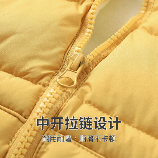 Youqi baby hooded cotton coat winter velvet thickened children's coat down cotton coat for boys and girls baby cotton jacket top