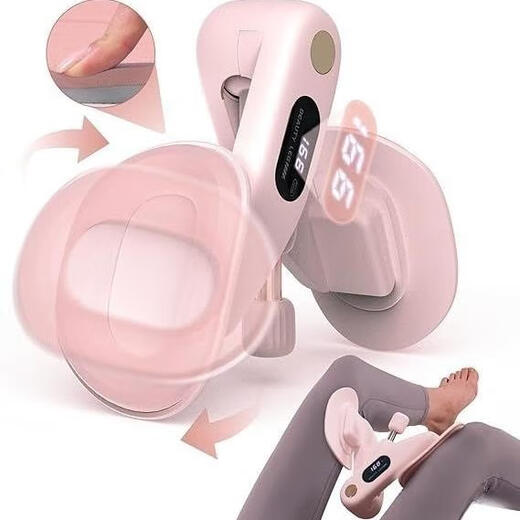 He Jiagong German pelvic floor muscle trainer repair home leg-slimming artifact leg postpartum exercise trainer pink counting model 7~16KG adjustable