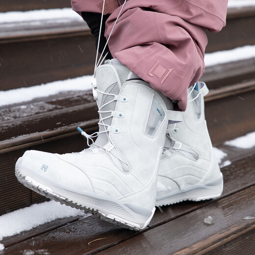 NITRO滑雪鞋CROWN单板滑雪2526女款全能滑行公园平花单板雪鞋 灰色TLS(热销推荐) 38.5 内长250mm