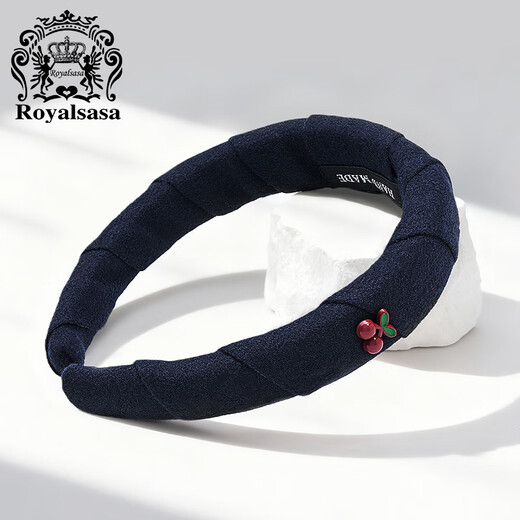 Royal sasa royal salsa small cherry headband wide-brimmed pressed hair headband hairpin daily outing makeup versatile hair accessories headdress for women