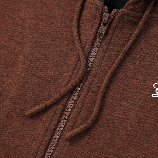 Gap Women's 2025 Autumn New Embroidered Logo Fitted Zipper Hooded Sweater Slim Top 792688