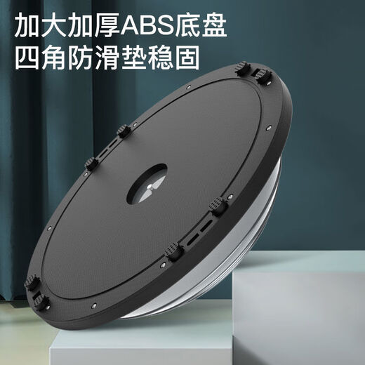 Bai Chao Yoga Wave Speed Ball Semi-circular Balance Ball Home Fitness Training Pilates Equipment Thickened Anti-Slip Yoga Ball *Swish Glossy Gray 58CM 3-piece Set