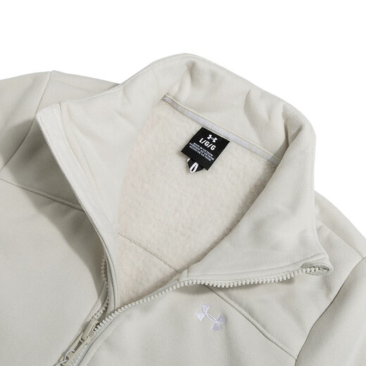 Under Armor Jacket UA Windproof Mountain Series Three-in-One Warm Windproof Hooded Outdoor Sportswear Loose Jacket for Men and Women Couples 1371593-110 M