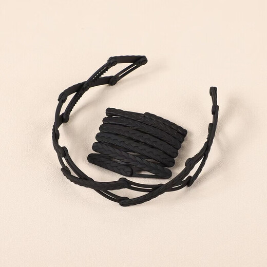 Diadema especial antideslizante para lavado de cara, Summer Women's 2025 Nuevo cabello de alta gama Banda para el cabello Broken Card Tarjeta Matte Matte