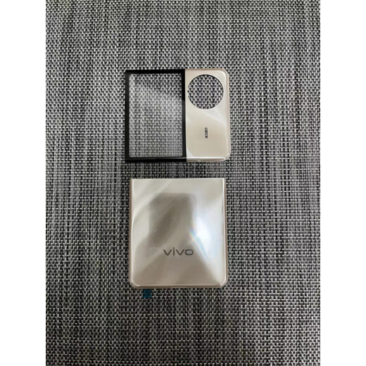 Vivo shell is suitable for vivo back cover mobile phone battery cover vivo x filp back shell plain leather back cover original X filp original upper and lower cover <Ling Zi> with cover glass