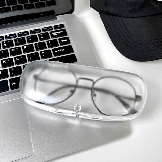 Transparente Brille Box INS tragbare Anti-Druck-Mädchen Literary Boy Kreative Persönlichkeit Sonnenbrille Aufbewahrungsbox eins