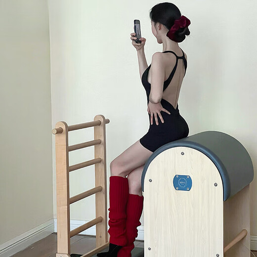 Kangaroo (DAISHU) one-piece yoga clothes for women 2025 new Pilates training clothes with chest pads tights one-piece fitness clothes shorts black one-piece XL (115-130Jin Jin equals 0.5 kg)