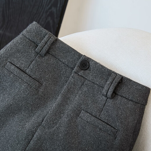 Sibaishe High Waist Skirt Women's 2025 Autumn New Fashion Solid Color Commuting Slit Slim Straight Skirt