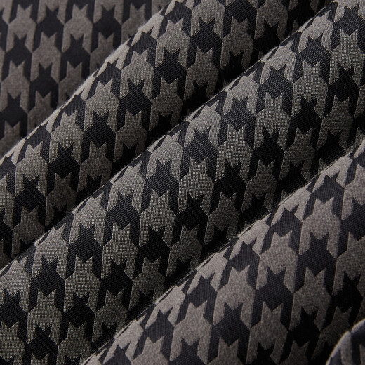 Demana двусторонняя жаккардовая куртка с узором «гусиные лапки», зима 90, утиный пух, воротник-стойка, четырехслойная короткая свободная женская куртка-пуховик