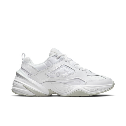 Nike Women's Lightweight Daddy Shoes Winter Cushioning Comfortable Sports Shoes NIKE M2K TEKNO AO3108 100 White/White-Platinum 37.5