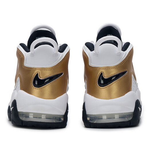 Nike (NIKE) Damenschuhe 2025 Herbst und Winter New Air More Uptempo Pippen Big Kinder Sport- und Freizeit-Basketballschuhe DM9922-103 Weiß Hellgrau 36,5