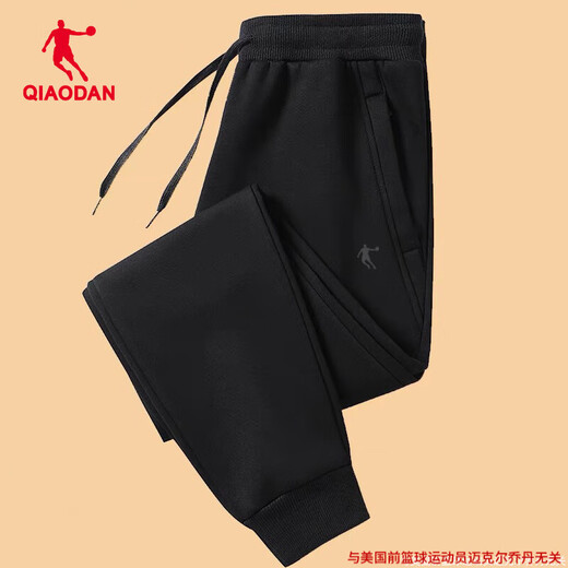 Jordan genuine sports pants men's leggings sweatpants 2025 autumn and winter new style black loose casual running long pants for men black regular style XL