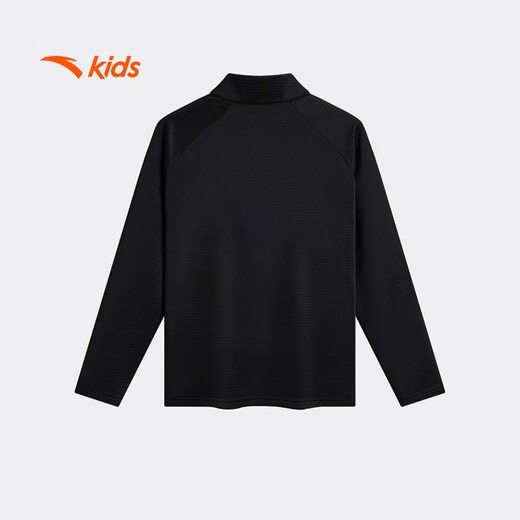 Anta children's knitted long-sleeved shirt for boys and girls, comfortable and skin-friendly, plus velvet bottoming long-sleeved shirt for both small and large children TA72546402