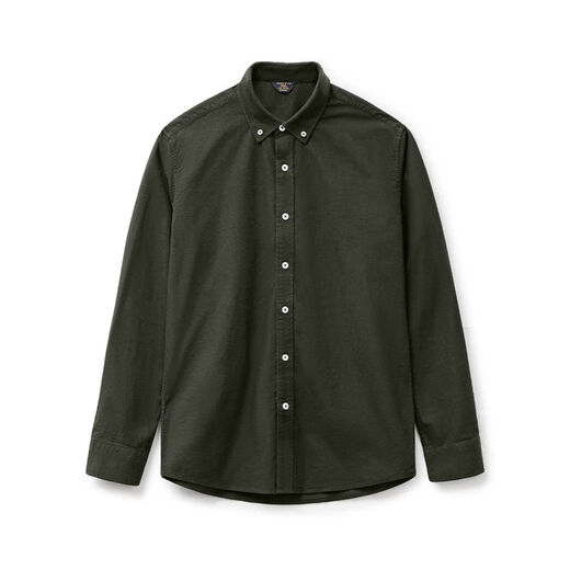 Madden workwear American casual brushed Oxford shirt long-sleeved coat pure cotton Oxford cloth thin shirt men's spring and autumn navy blue 2026 spring new style/inch shirt thin jacket/clothes men's top 2XL