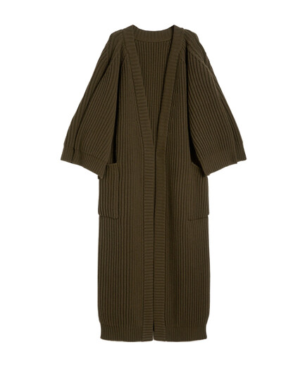 MAX MARA 25FW Wool and Cashmere Wrap Cardigan Women Picture Color 1346115306 20 | S New4