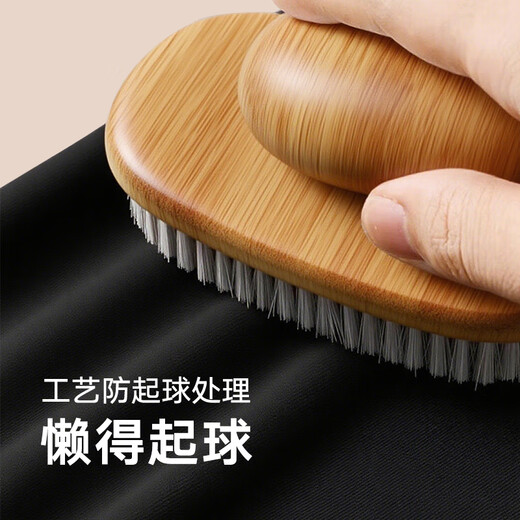 
Hailan Home Thermal Underwear Men's Autumn Clothes and Autumn Pants Pure Cotton Men's Thermal Underwear Set Autumn Clothes and Autumn Clothes and Cotton Pants Warm Pants Men Black L -170/95